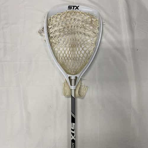 Used Stx Shield 6000 Steel Mens Complete Lacrosse Sticks
