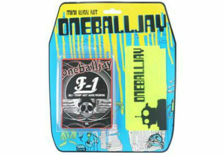 One Ball Jay Mini Snowboard Ski Tuning Kit | Shred Wax Plexi Scraper Great Gift