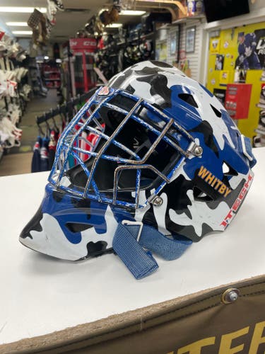 Used Itech Profile 1400 Junior Goalie Mask