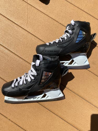 Used True Regular Width Pro Stock Size 5.5 Custom Hockey Goalie Skates