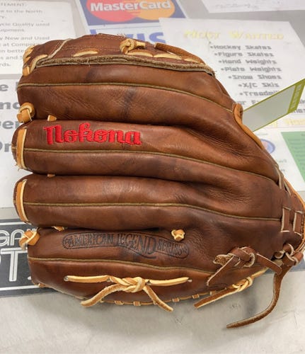 Nokona AMG 175 Used Brown Right Hand Throw 12" Baseball Glove AMG175 Made in USA