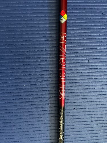 HZRDUS Red Smoke Driver Shaft 6.5 60g Extra stiff W/TaylorMade Tip