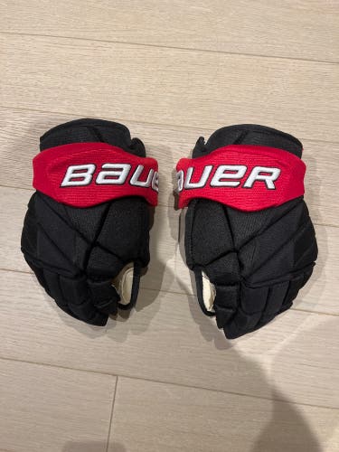 Pro Stock Bauer Vapor 1X Lite Gloves 13 Inch Northeastern University