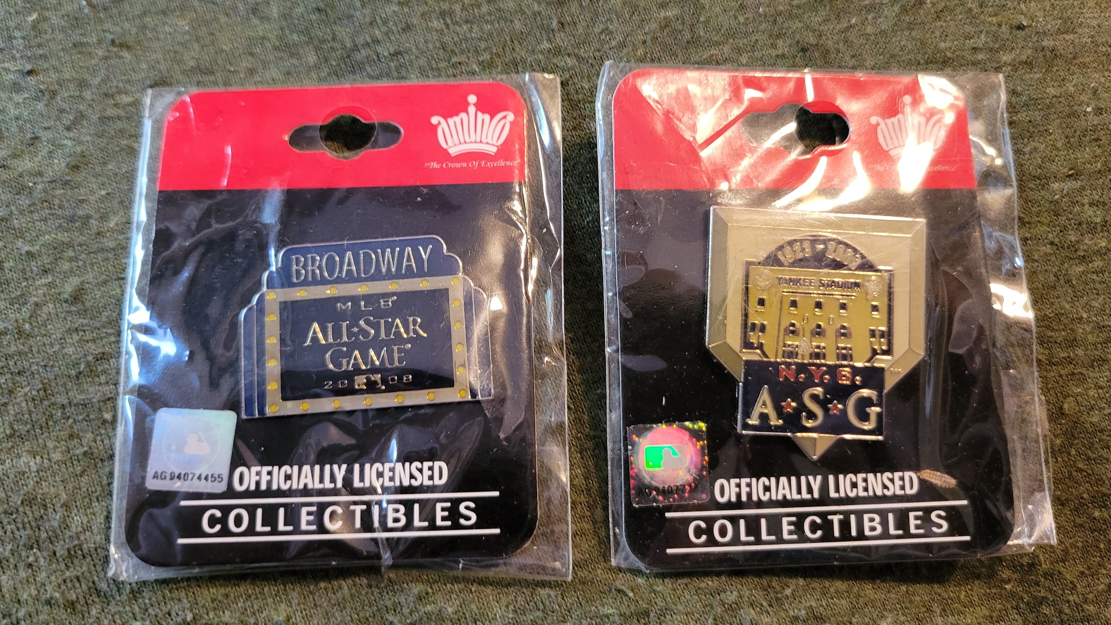 2008 MLB All-Star Game Logo Pin - Yankee Stadium