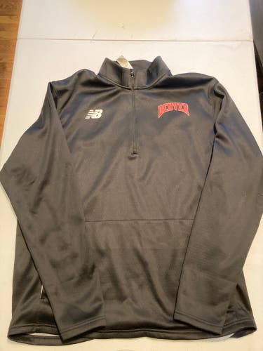 University Of Denver Lacrosse Black Unisex XL New Balance Sweatshirt