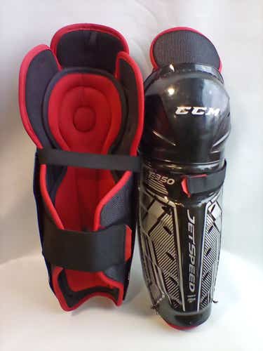 Used Ccm Ft350 14" Hockey Shin Guards