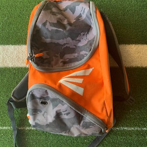 Used Easton Backpack Orange Baseball & Softball Equipment Bag