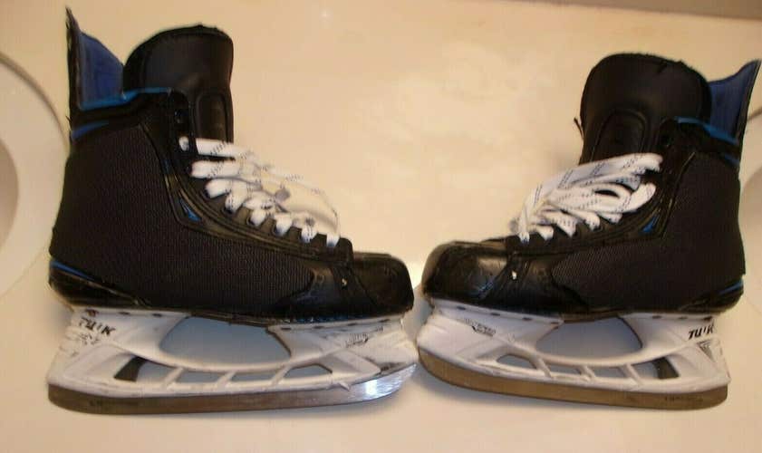 Arizona Coyotes Johan Larsson game-worn Bauer Nexus 2N Pro skates (size 8 EA) with shot blockers