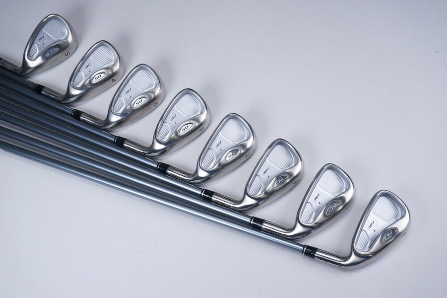 TAYLORMADE WOMEN’S RAC OS 4SW IRONS SET W/ UG65 LADIES SET FLEX SHAFTS