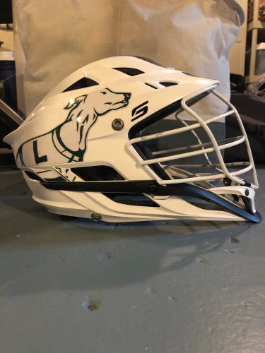 Loyola Team Issues Cascade S Lacrosse Helmet