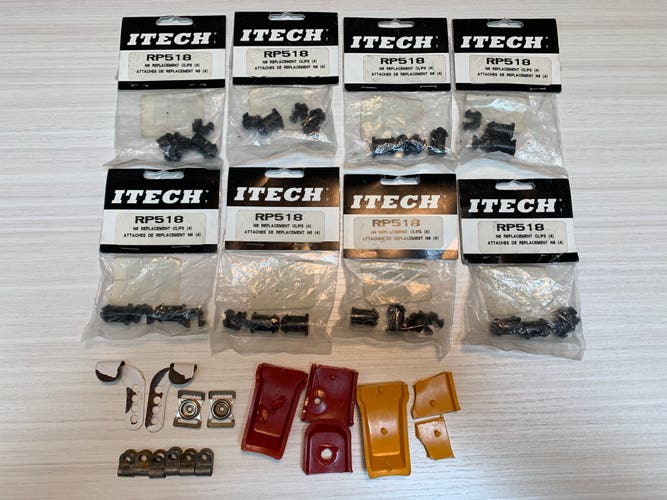 Cooper SK 2000 Itech N6 Goalie Combo Assorted Parts Lot for combo masks Clips