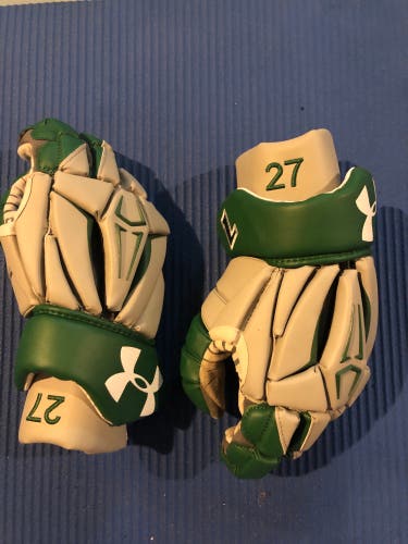 Lightly Used Under Armour 13" Command Pro 2 Lacrosse Gloves