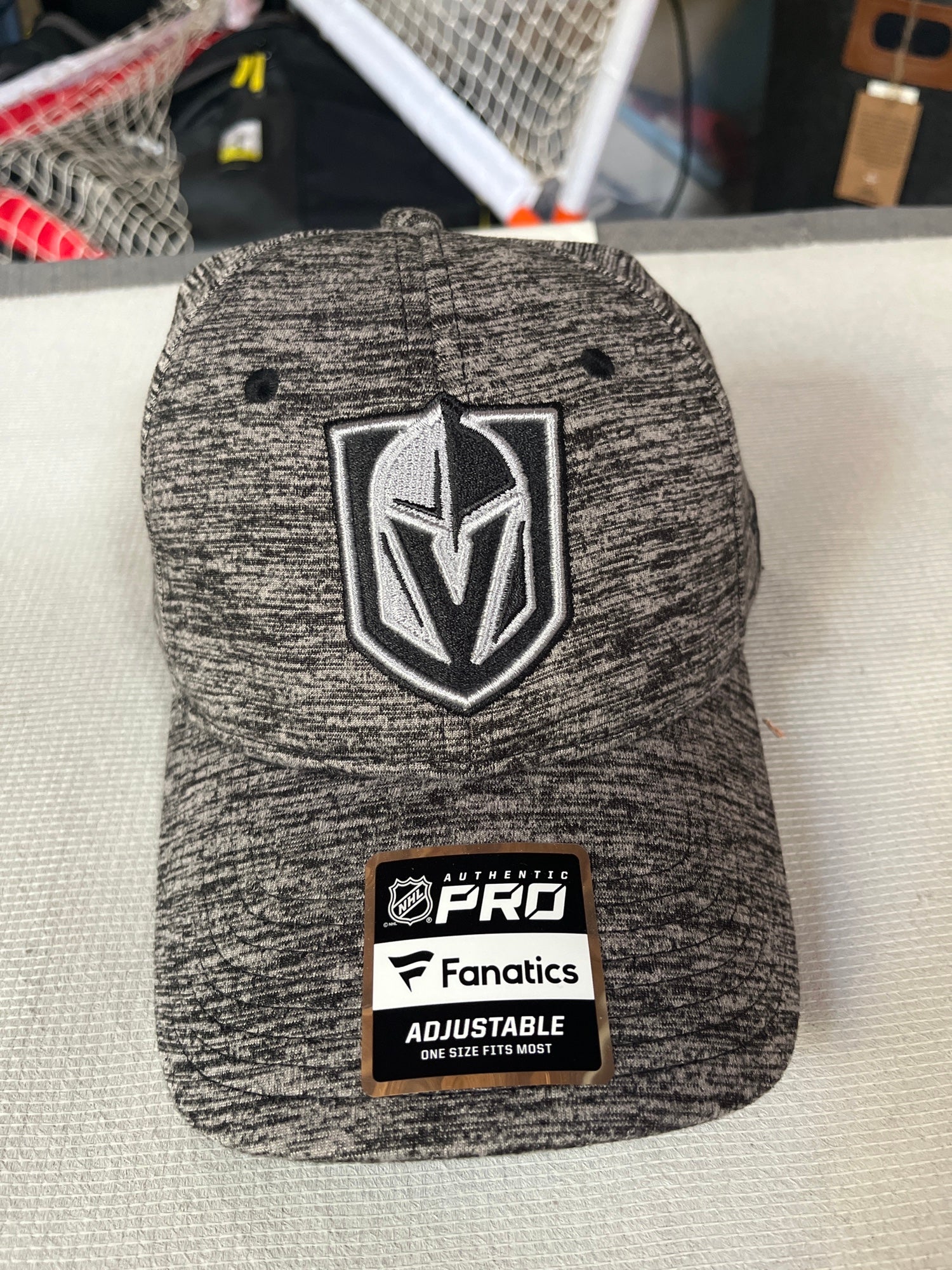 Fanatics NHL Vegas Golden Knights Knights 2023-2024 Authentic Pro Draft Trucker Hat - One Size Each