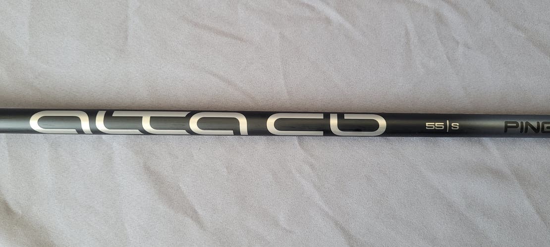 Ping Alta CB 55 Slate Stiff shaft from G425 driver