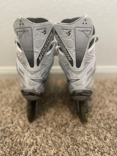 Used Mission Inhaler FZ-5 Wide Width Size 9 Inline Skates