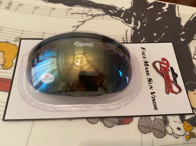 Diamond Catcher’s Face Mask Sun Visor