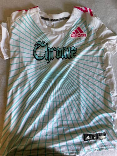 PLL CHROME XL JERSEY AND L SHORTS - NO NUMBER OR NAME (EXTRA/BLOOD JERSEY)