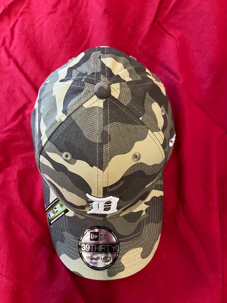 MLB Detroit Tigers “Armed Forces Day” Collection Camo New Era Hat, Size  Medium-Large NEW NWT