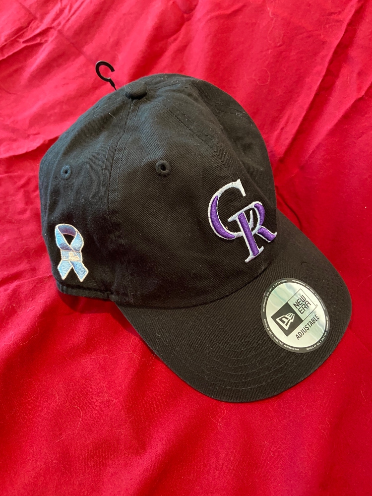 MLB Colorado Rockies Fathers Day New Era Hat, Size Adjustable NEW NWT