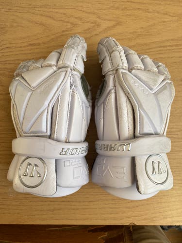 Used Warrior 13" Evo Pro Lacrosse Gloves
