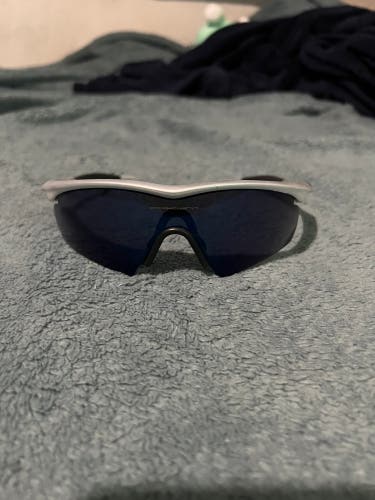 Oakley M frame silver sunglasses