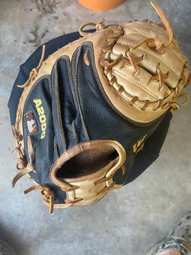 Used Catcher's 32.5" A2000 Baseball Glove
