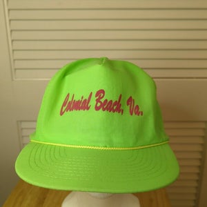 Vintage Colonial Beach, VA Snapback Hat Mohr's