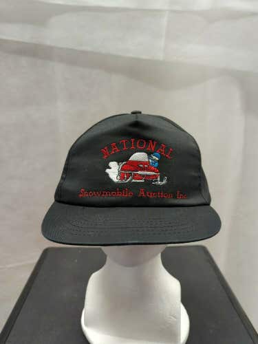 Vintage National Snowmobile Auction Snapback Hat