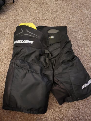 Junior Used Medium Bauer S190 Pant / Girdle With Removable Shell