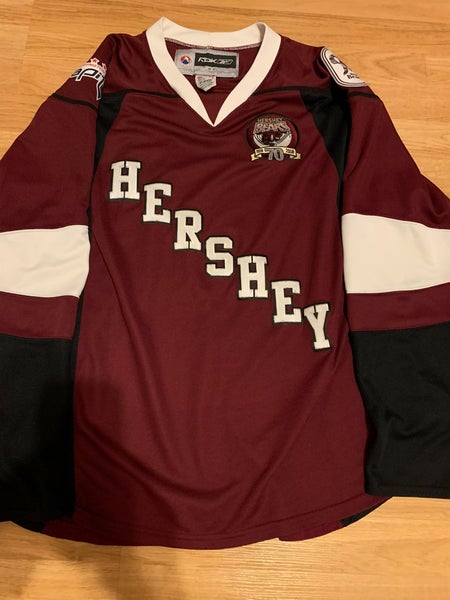 Hershey Bears Capitals Alternate 70th Anniversary AHL hockey Jersey L