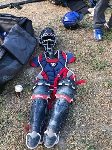 Willson youth catchers gear