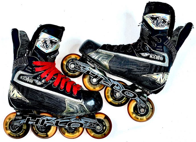 Mission AXIOM T9 Hockey Skates Inline Rollerblades 3 E (4.5 Men / 5.5 Women)