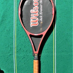 1987 Wilson Jack Kramer Staff 85 Mid 16x18 Racket 4 3/8 Cover