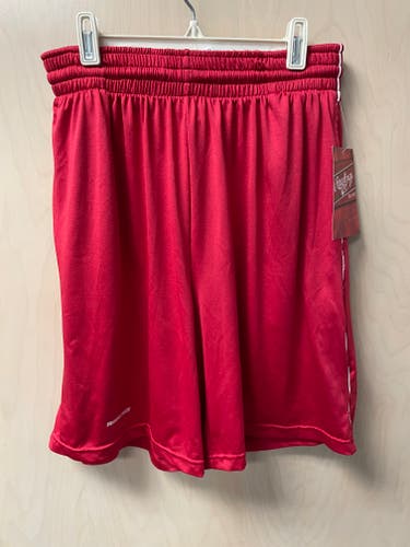 New Youth Large Rawlings Shorts-Red