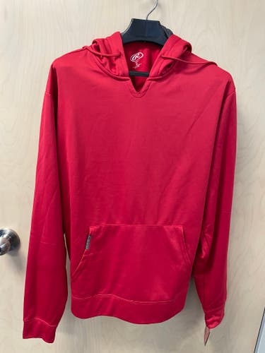 New Adult Men's Small Rawlings Hoodie - Red