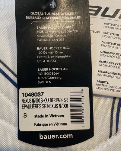 Senior New Small Bauer