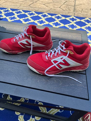 New Balance Red Men's Turfs 3000v4