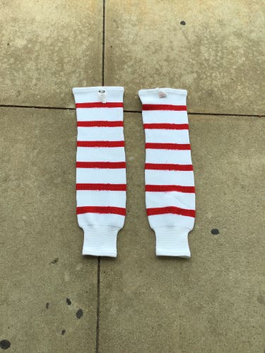 Used Senior Boston University Wool Socks 30”, 32”