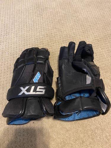 Used STX 12" K18 Lacrosse Gloves