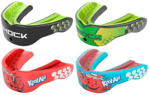 Shock Doctor Gel Max Power Flavor Fusion Mouthguard Youth Adult Kool-Aid