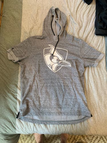 Hopkins Lacrosse Team Issued Short Sleeve Hoodie