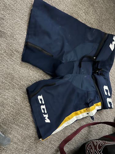 Erie Otters Used Medium CCM Pro Stock Pant Shell