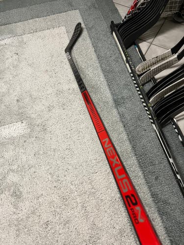 NEW - Bauer Nexus 2NPRO Red (ADV Build) Right Pro Stock Hockey Stick