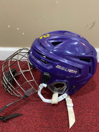 Small Bauer Pro Stock Re-Akt 150 Helmet Item#MNKH12