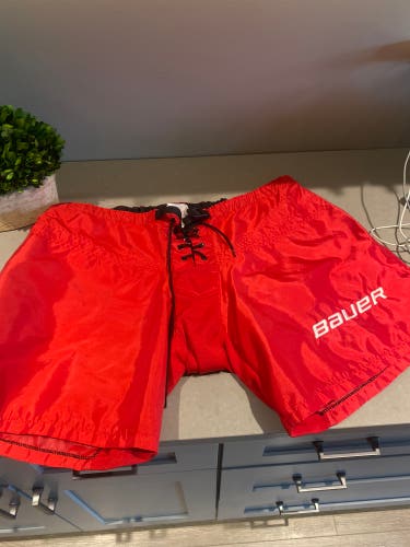 Red Bauer Pant Shell