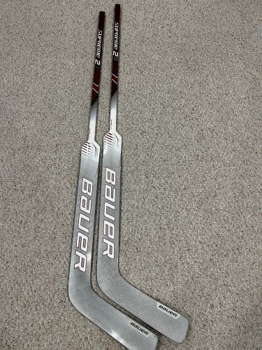 NEW 2 Pack Bauer 2S Goalie Sticks