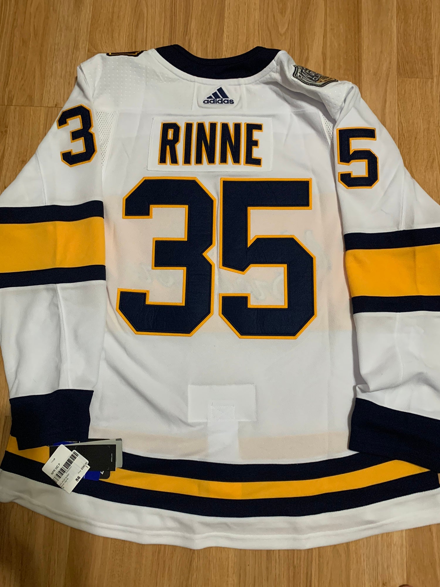 Pekka Rinne Nashville Predators Autographed 2020 NHL Winter Classic Adidas  Authentic Jersey