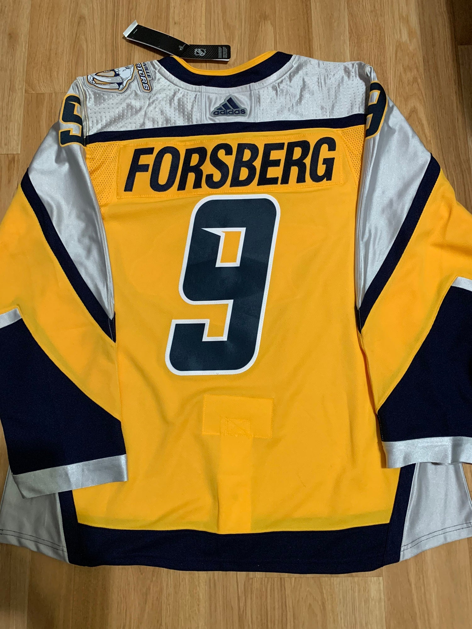 Adidas Authentic Forsberg Colorado Avalanche Reverse Retro 1.0 NHL Jersey  52