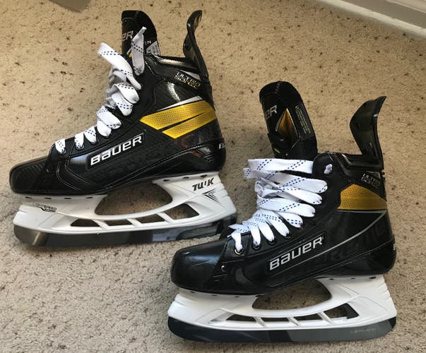 Bauer Supreme UltraSonic skates Size 8.5 Fit 2 like new condition 272mm