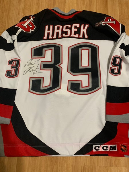 Dominik hasek outlet jersey